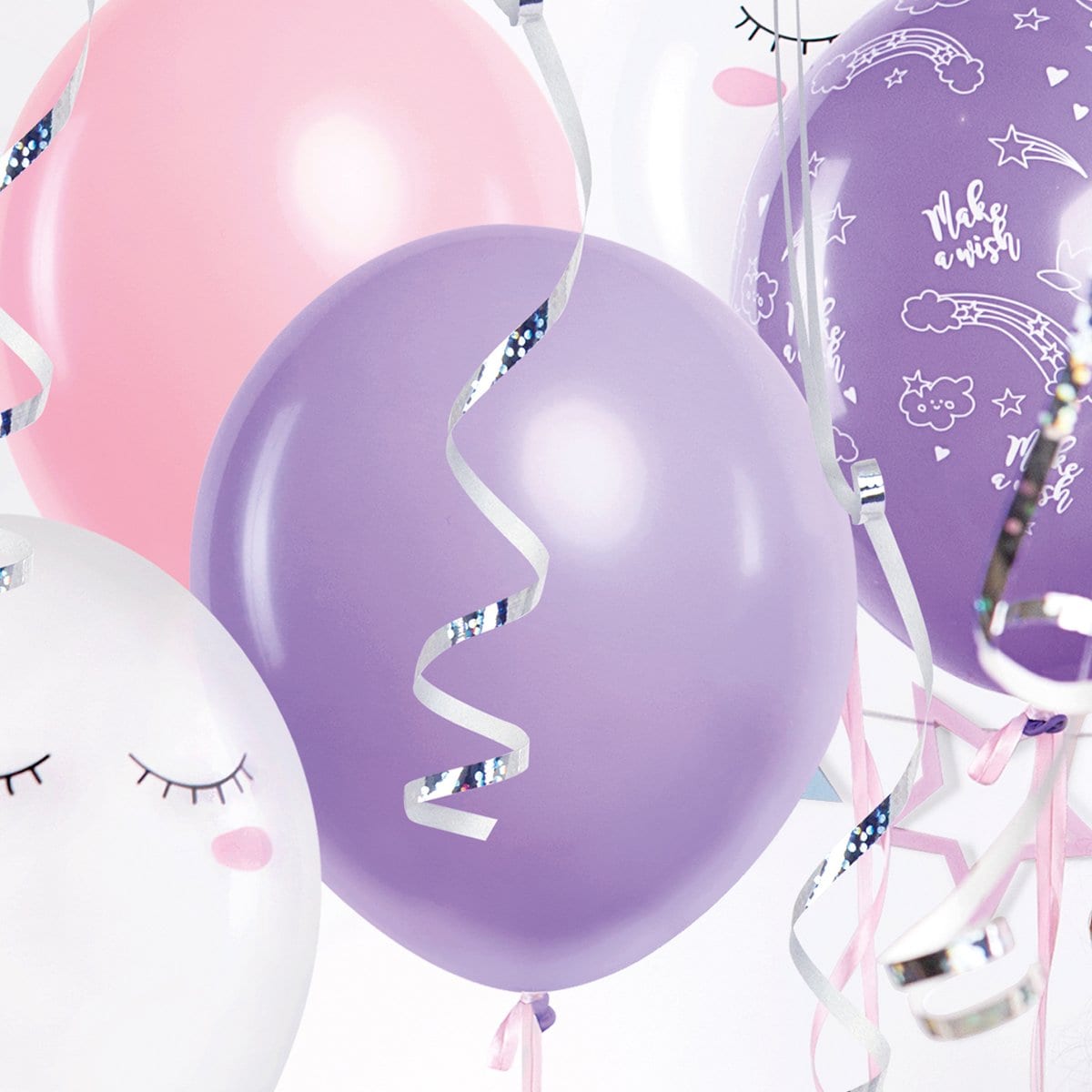 Formular estrés desconocido Globos 30cm. Unicornio - Pack de 3 Globos - MiMarieta - Deco Fiestas