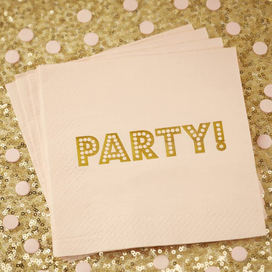 Servilletas Party Rosa