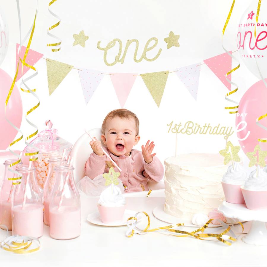 Vela De Pastel De 1er Cumpleaños Para Años De Bebé Vela - Temu