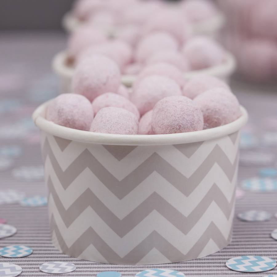 Tarrinas para Cupcakes Chevron Gris