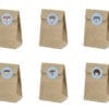 6 bolsas de papel Kraft con pegatinas - Woodland para fiestas y