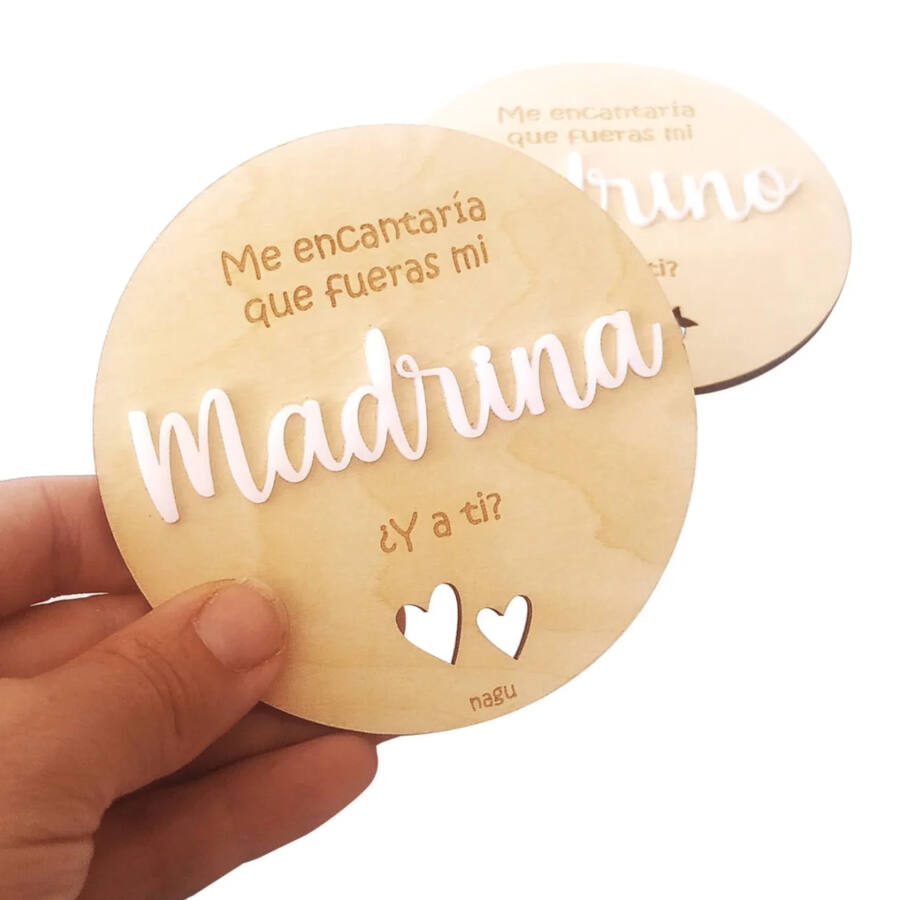 Quieres ser mi PADRINO de bautizo? 🥹✨💙 Tarjetas especiales para